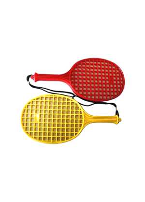 Padder Tennis Bat - Honeycomb Face  Red