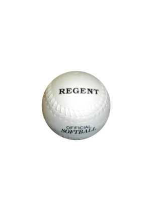 Softball Ball - Hard Cork Centre  White