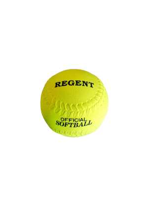 Softball Ball - Hard Cork Centre  Yellow