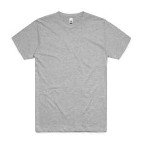 BLOCK TEE Grey Marle XL