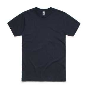 BLOCK TEE Navy 2XL