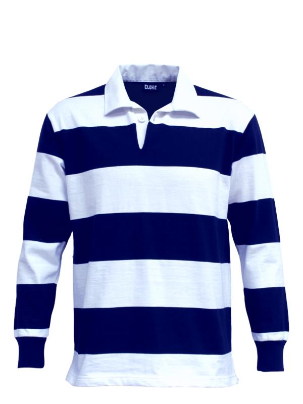 RJS Striped Rugby Jersey NZ Uniforms