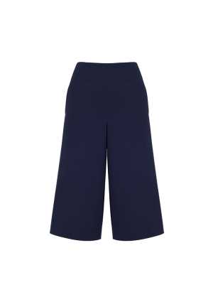Womens Mid-Length Culottes Marine 10