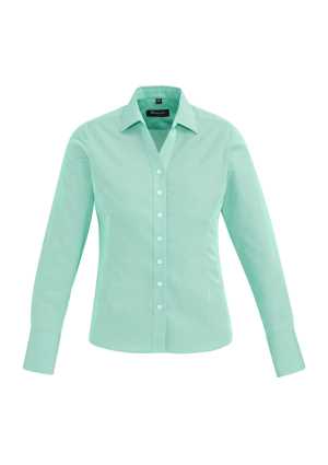 Womens Hudson Long Sleeve Shirt Dynasty Green 10