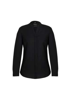 Womens Juliette Plain Blouse Black 10