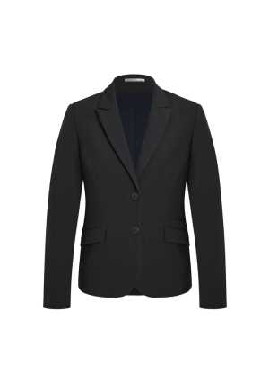 Womens Two Button Mid Length Jacket Slate 10
