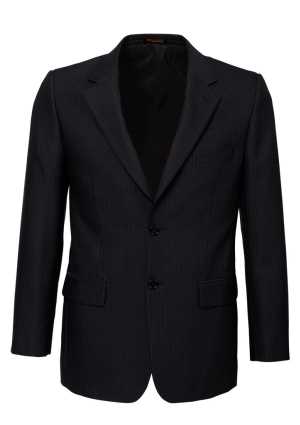 Mens 2 Button Jacket Black 102