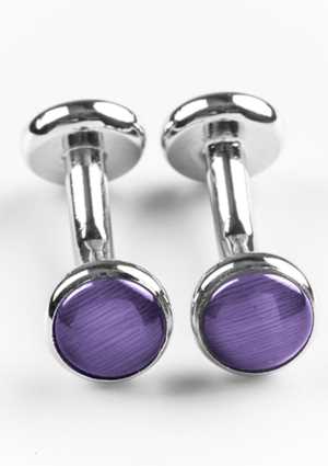 Mens Unisex Cufflinks Purple Reign 1  1SZ