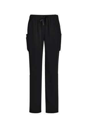 Avery Womens Straight Leg Scrub Pant Black 2XL