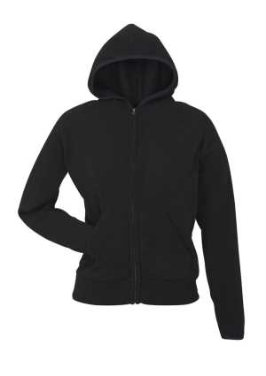 #D Ladies Trinity Hoodie Black 2XL