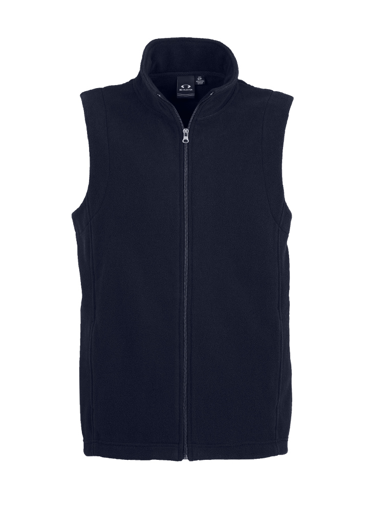 Mens Plain Microfleece Vest NZ Uniforms