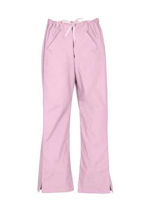 Ladies Classic Scrubs Bootleg Pant Baby Pink 2XS