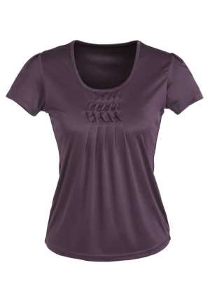 Ladies Deco Top Grape 10
