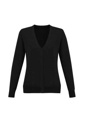 Ladies Roma Cardigan Black 2XL
