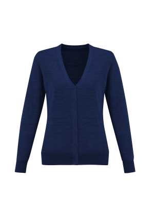 Ladies Roma Cardigan French Blue 2XL