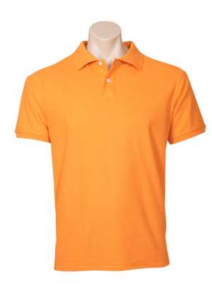 Mens Neon Polo Orange 2XL