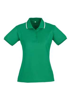 #D Ladies Cambridge Polo Emerald/White/Black 10