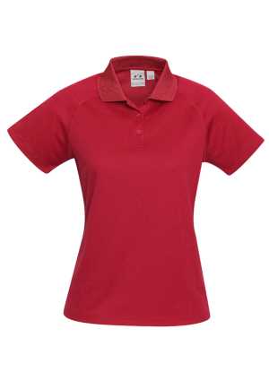Ladies Sprint Polo Red 10