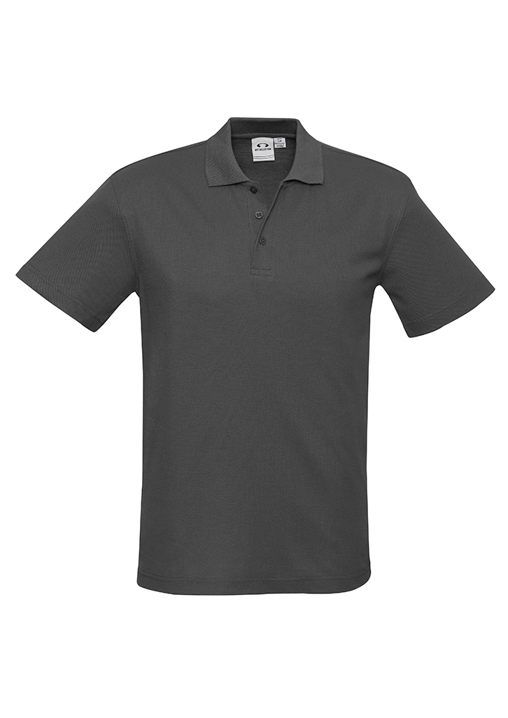 Kids Crew Polo - Charcoal