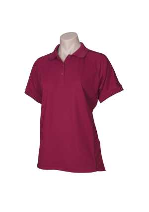 Ladies Resort Polo Cherry/Maroon 16