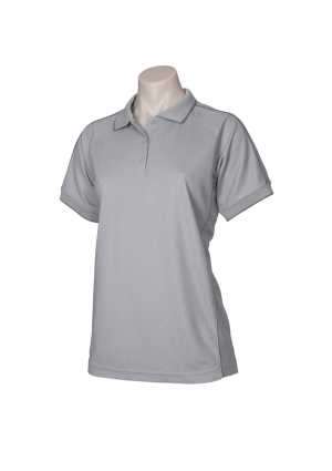 Ladies Resort Polo Grey/Charcoal 18