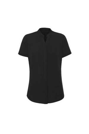 Womens Juliette S/S Blouse Black 10