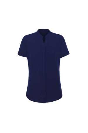 Womens Juliette S/S Blouse Navy 10