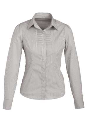 Ladies Berlin Long Sleeve Shirt Graphite 10