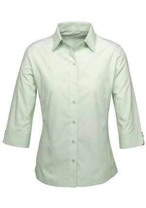 Ladies Ambassador 3/4 Sleeve Shirt Green 10