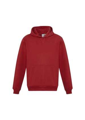 Kids Crew Hoodie Red 10