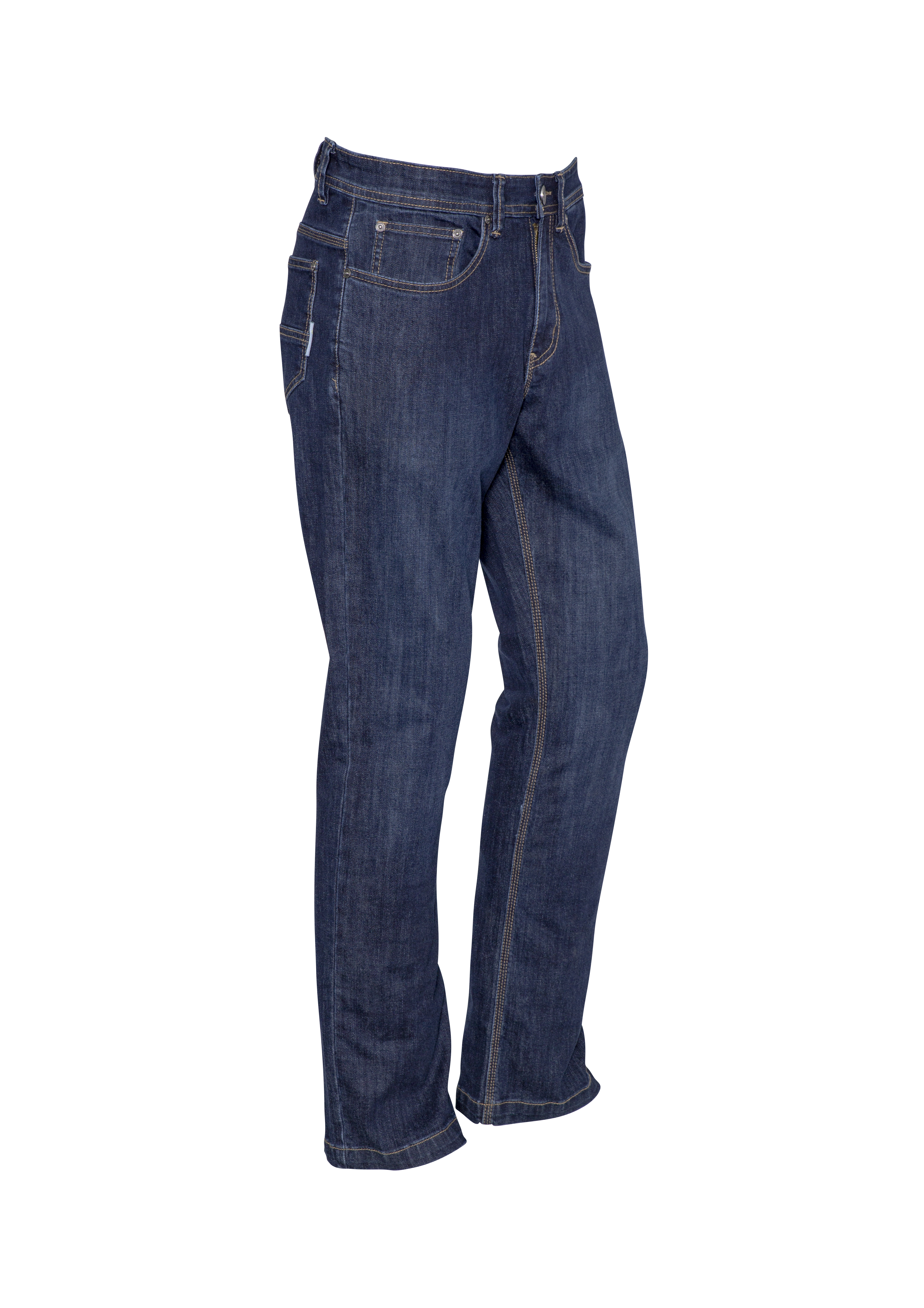 Mens Stretch Denim Work Jeans Blue Denim NZ Uniforms