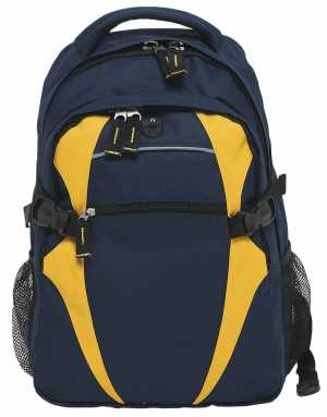 Spliced Zenith Backpack Navy/Gold 1SZ