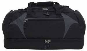 Spliced Zenith Sports Bag Black/Charcoal 1SZ