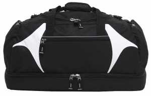 Spliced Zenith Sports Bag Black/White 1SZ