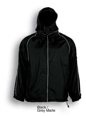 Reversible Jacket Black/Grey Marle 2XL