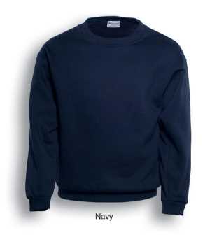 Crew Neck Fleece Navy 2XL