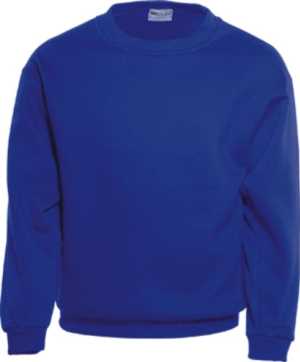 Crew Neck Fleece Royal 2XL
