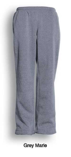 Elastic Waist Track Pant Grey Marle 10