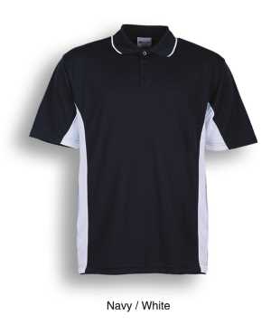 Breezeway Kids Panel Polo Navy/White 10