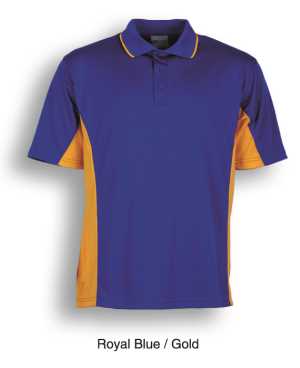Breezeway Kids Panel Polo Royal/Gold 10