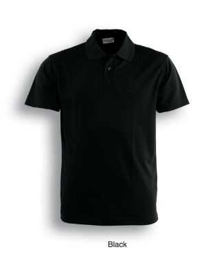 Plain Breezeway Polo Black S