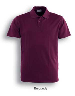 Plain Breezeway Polo Burgundy S