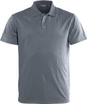 Plain Breezeway Polo Grey Marle 2XL