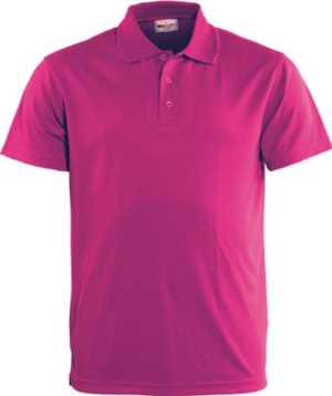 Plain Breezeway Polo Magenta 2XL