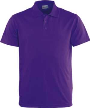 Plain Breezeway Polo Purple 2XL