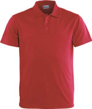 Kids Plain Breezeway Polo Red 6