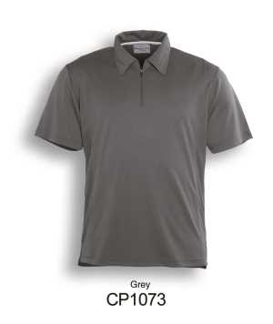 Golf Polo Grey Marle S