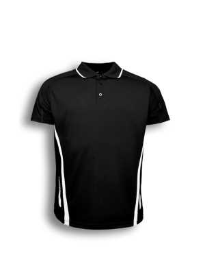 Kids Elite Sports Tee Black/White 10