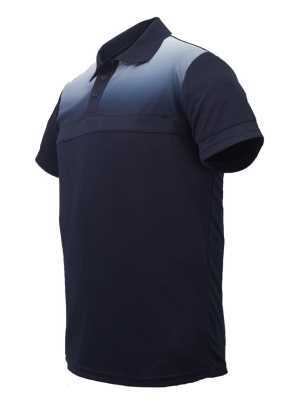 Sublimated Casual Polo Navy/White L