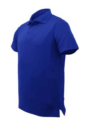 Plain Cotton Polo Royal 2XL